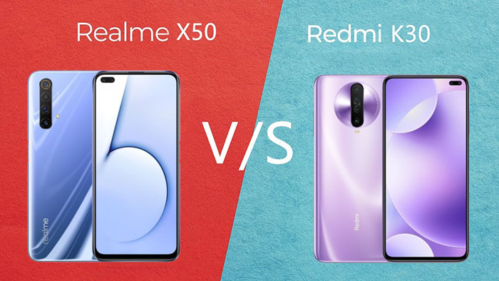 Realme X50 vs Redmi K30